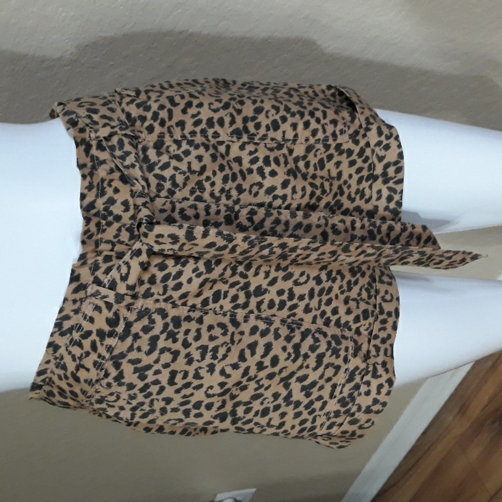 Aerie Leopard Print Shorts very Light